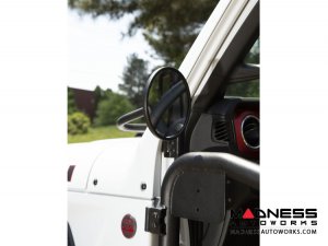 Jeep Wrangler JL Round Trail Mirror Kit - Pair